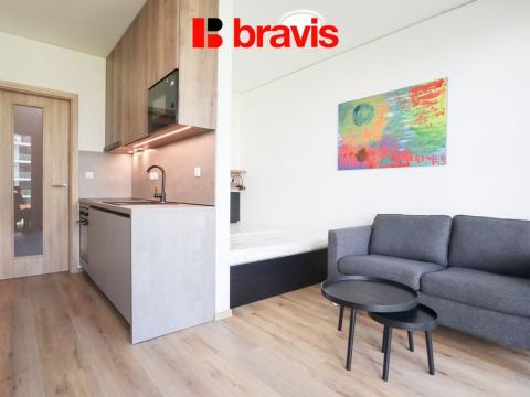 Pronájem bytu 1+kk, Brno - Trnitá, Trnitá, 27 m2