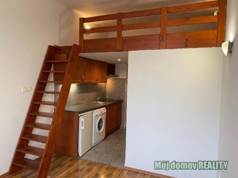 Pronájem bytu 1+kk, Praha - Vysočany, Freyova, 18 m2