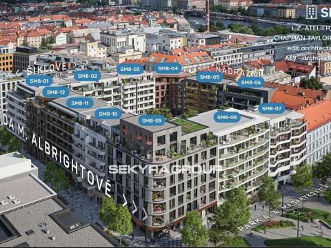 Prodej bytu 3+kk, Praha, Šiklové, 74 m2