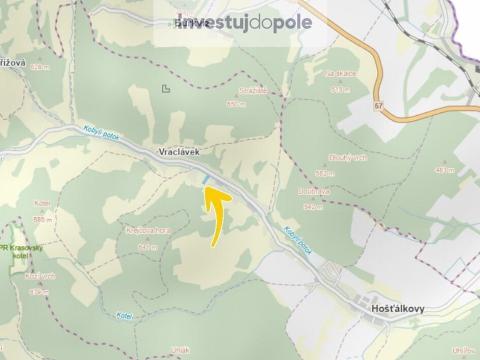 Prodej louky, Hošťálkovy - Vraclávek, 3227 m2
