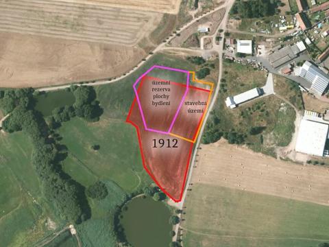 Prodej podílu pozemku pro bydlení, Úherce, 1927 m2