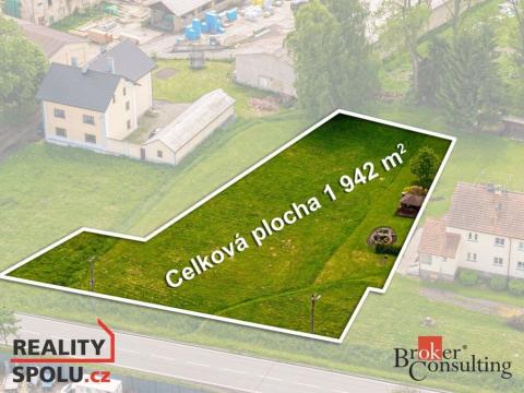 Prodej komerčního pozemku, Jablonné v Podještědí - Zámecká, 1942 m2