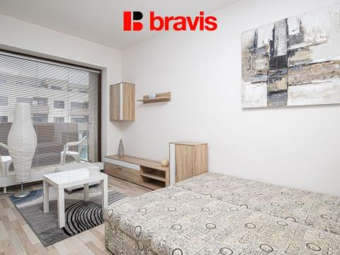Pronájem bytu 1+kk, Brno - Slatina, Kigginsova, 40 m2