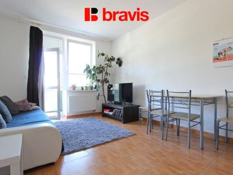 Pronájem bytu 2+kk, Brno, Hrázka, 58 m2