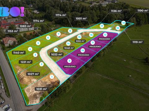 Prodej pozemku pro bydlení, Havířov - Bludovice, 1002 m2