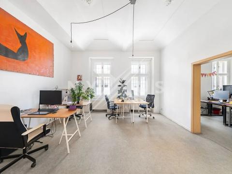 Pronájem kanceláře, Praha - Holešovice, Bubenská, 84 m2