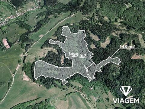 Prodej podílu pole, Valašská Senice, 1641 m2