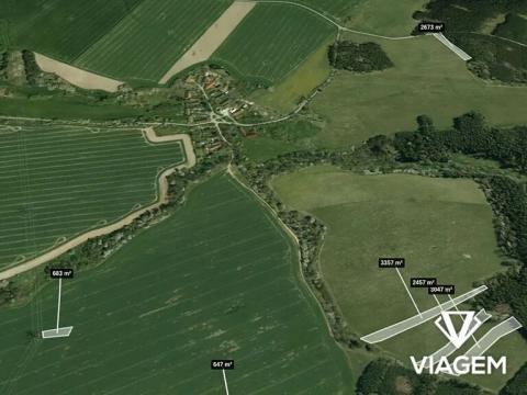 Prodej podílu pole, Černošín, 1419 m2