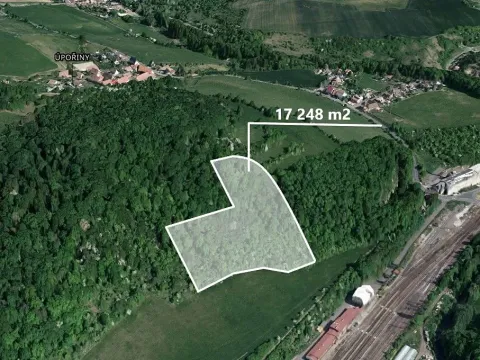 Prodej podílu lesa, Bystřany, 12936 m2