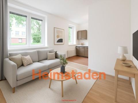 Pronájem bytu 1+kk, Karviná - Nové Město, Zakladatelská, 28 m2