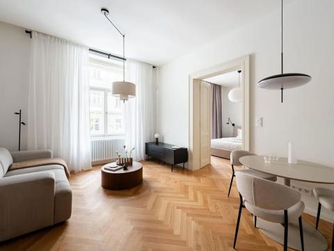 Pronájem bytu 2+kk, Praha - Vinohrady, Moravská, 53 m2