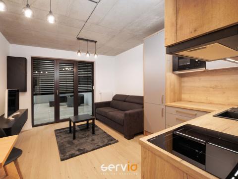 Pronájem bytu 1+kk, Brno, Bratislavská, 26 m2