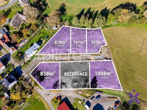 Prodej pozemku pro bydlení, Lubná, 703 m2