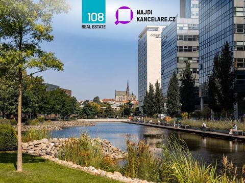 Pronájem kanceláře, Brno, Holandská, 497 m2