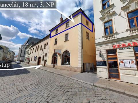 Pronájem kanceláře, Olomouc, Zámečnická, 18 m2