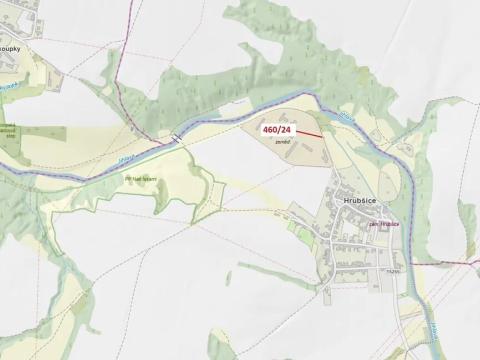 Dražba pozemku, Ivančice, 10 m2