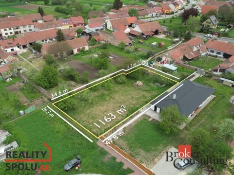 Prodej pozemku pro bydlení, Malhostovice, 1163 m2