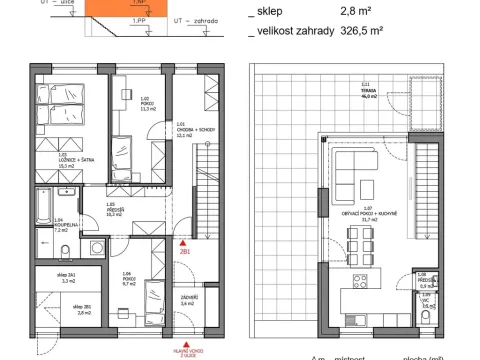 Prodej bytu 4+kk, Písek, Dolní, 99 m2