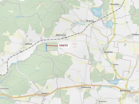 Dražba lesa, Stehlovice, 29451 m2