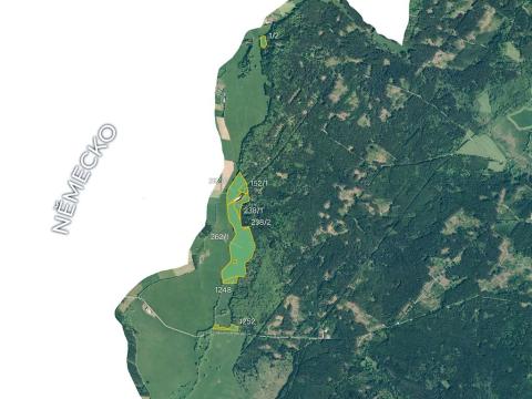 Prodej podílu louky, Halže, 113420 m2