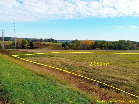 Prodej komerčního pozemku, Tábor - Náchod, Benešovská, 2059 m2