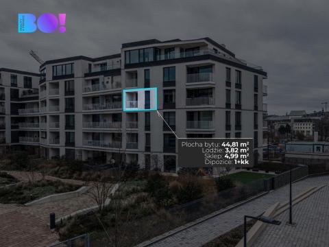 Pronájem bytu 1+kk, Ostrava, F. X. Riepla, 45 m2