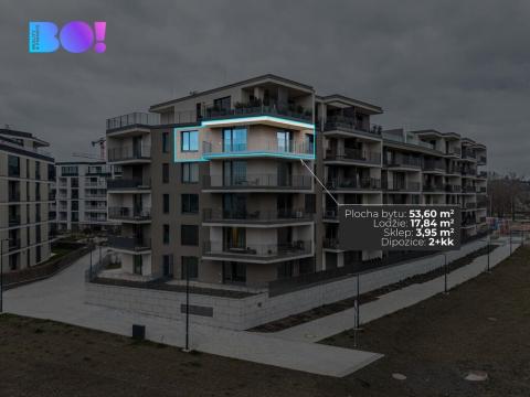 Pronájem bytu 2+kk, Ostrava, F. X. Riepla, 54 m2