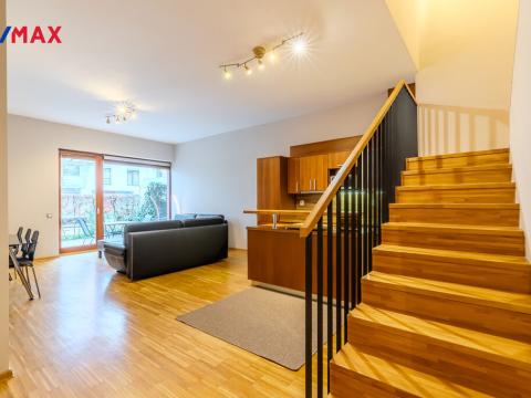 Pronájem bytu 3+kk, Praha - Karlín, Rohanské nábřeží, 117 m2