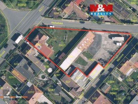 Pronájem obchodního prostoru, Mělník, Hleďsebská, 2357 m2