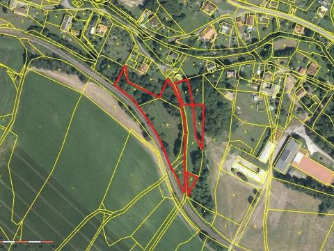 Prodej podílu pozemku, Pustá Kamenice, 960 m2