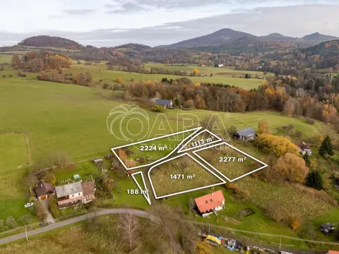 Prodej louky, Česká Kamenice, 7273 m2