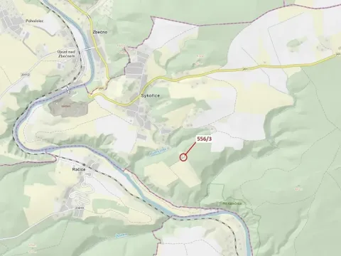 Dražba lesa, Sýkořice, 326 m2