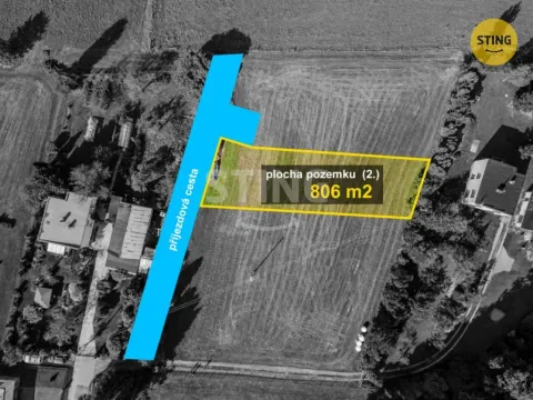 Prodej pozemku pro bydlení, Ropice, 806 m2
