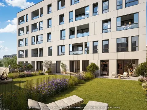 Prodej bytu 2+kk, Praha - Hlubočepy, Wassermannova, 44 m2