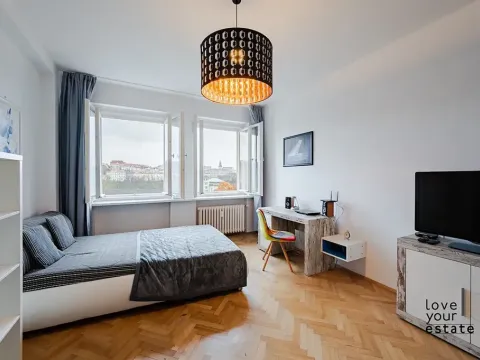 Pronájem bytu 1+1, Praha - Nové Město, Lannova, 35 m2
