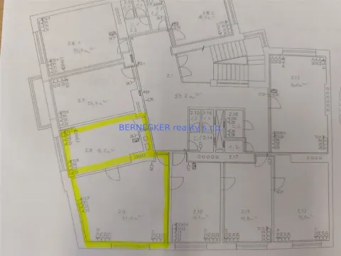 Pronájem kanceláře, Hradec Králové - Pražské Předměstí, S. K. Neumanna, 31 m2
