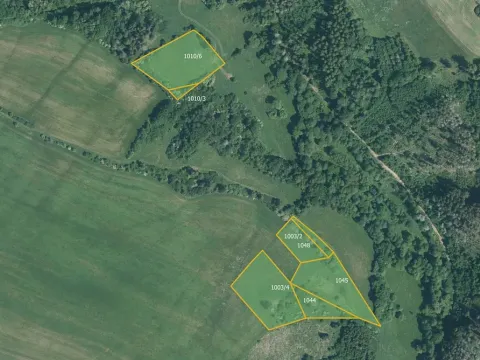 Prodej podílu pole, Zbraslav, 9329 m2