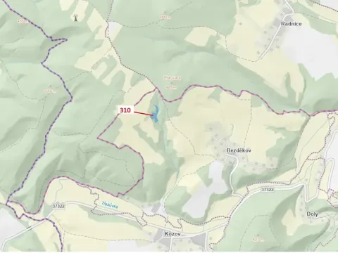 Dražba louky, Bouzov, 4766 m2