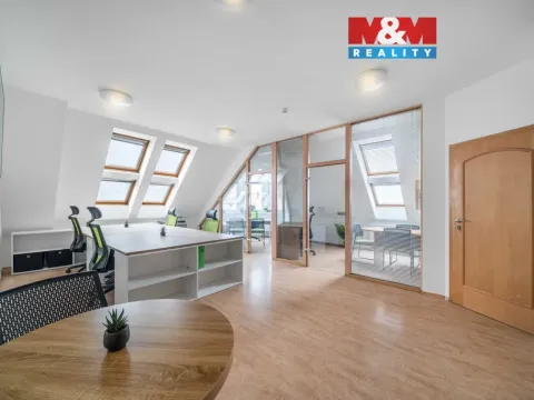 Pronájem kanceláře, Plzeň - Východní Předměstí, Slovanská, 73 m2