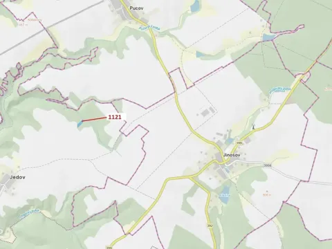 Dražba lesa, Náměšť nad Oslavou, 2998 m2