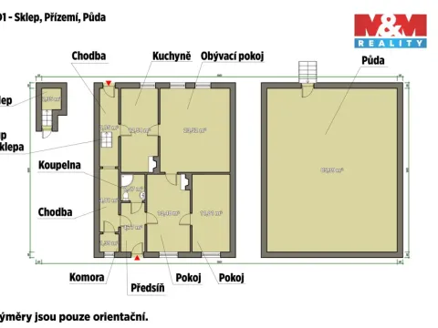 Prodej rodinného domu, Strakonice - Střela, 117 m2