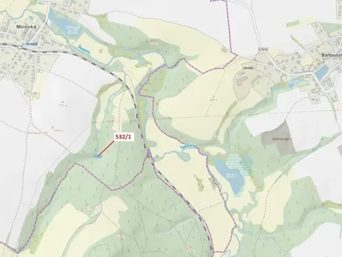 Dražba lesa, Havlíčkův Brod, 870 m2