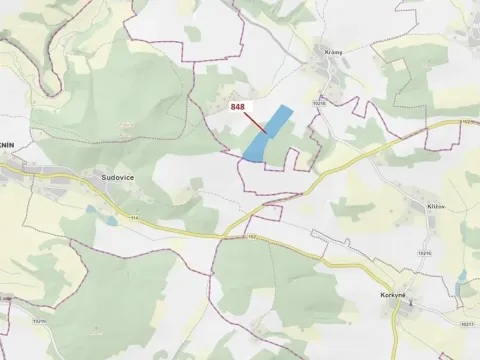 Dražba lesa, Nové Dvory, 81658 m2