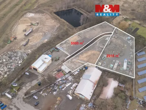 Pronájem komerčního pozemku, Zbůch, 7600 m2