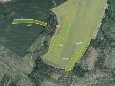 Prodej pole, Hořice, 66972 m2