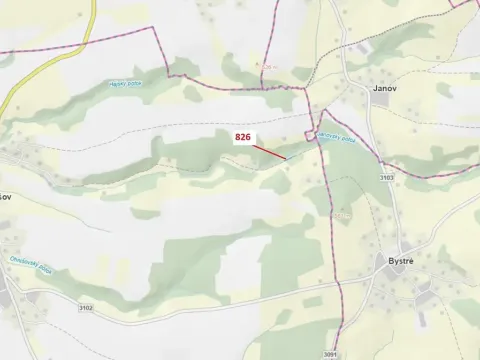 Dražba lesa, Ohnišov, 248 m2