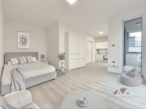 Pronájem bytu 1+kk, Zlín, Pod Hradem II, 29 m2