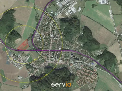 Prodej pozemku, Kuřim, 40646 m2