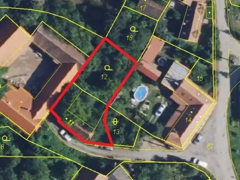 Prodej pozemku pro bydlení, Tišnov, 488 m2