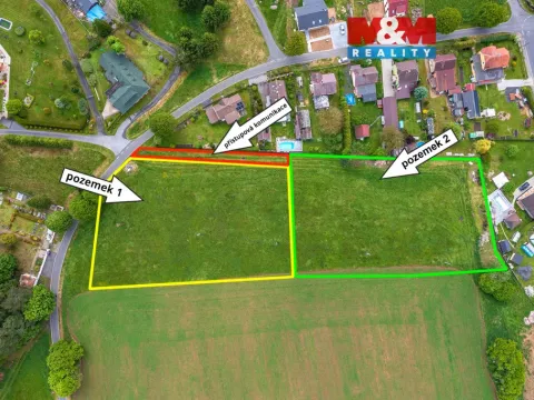 Prodej pozemku pro bydlení, Huntířov - Stará Oleška, 3900 m2